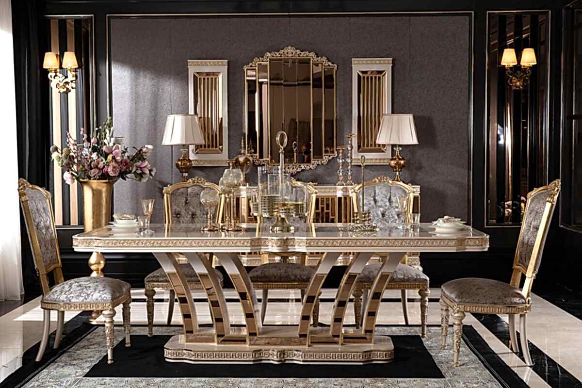 Delfi Klasik Yemek Odası Takımı - Second Image