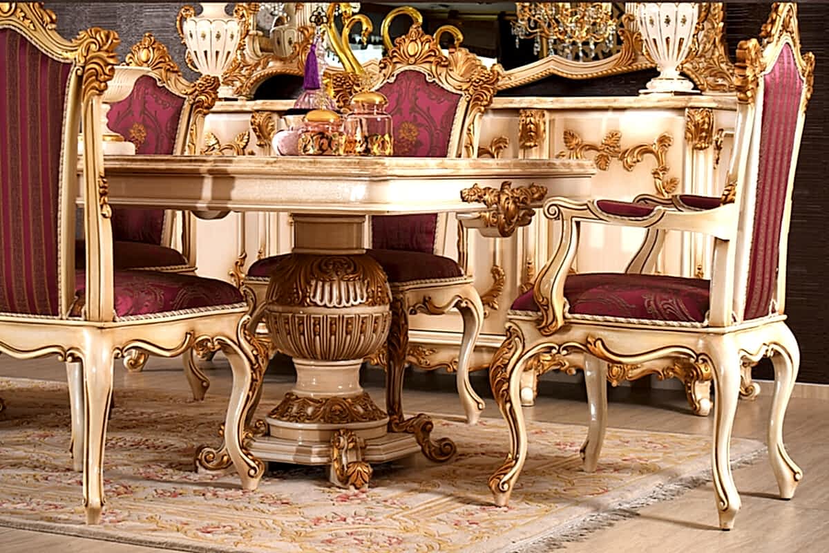 Karmen Klasik Yemek Odası Takımı - Second Image