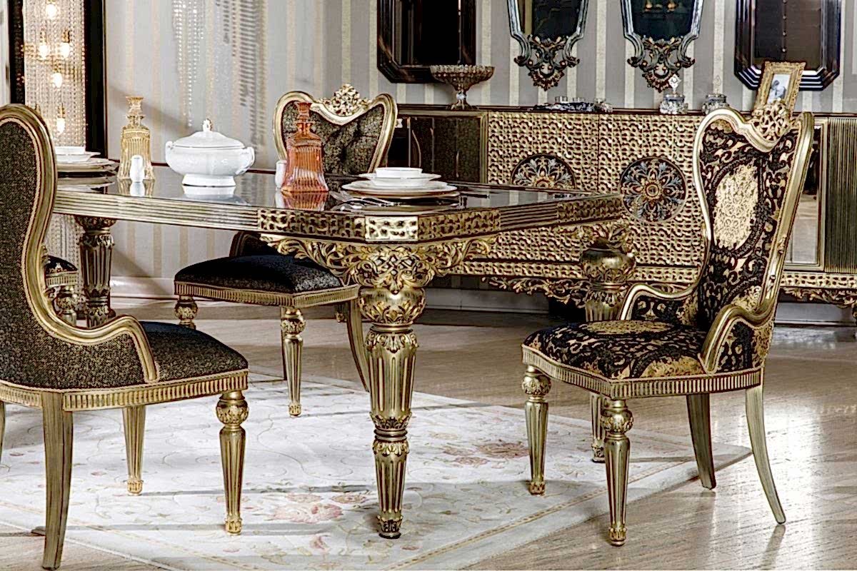 Frida Klasik Yemek Odası Takımı - Second Image