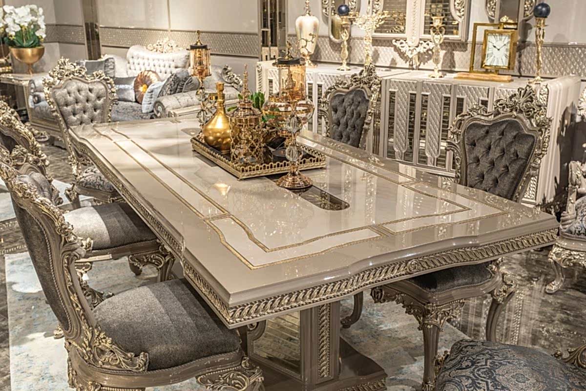 Palmida Klasik Yemek Odası Takımı - Second Image