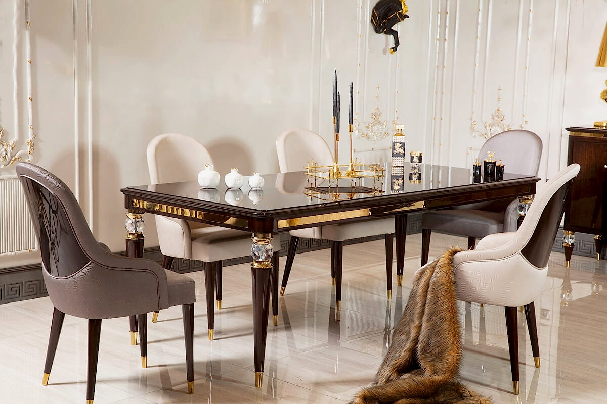 Mardin Neo Klasik Yemek Odası Takımı - Second Image