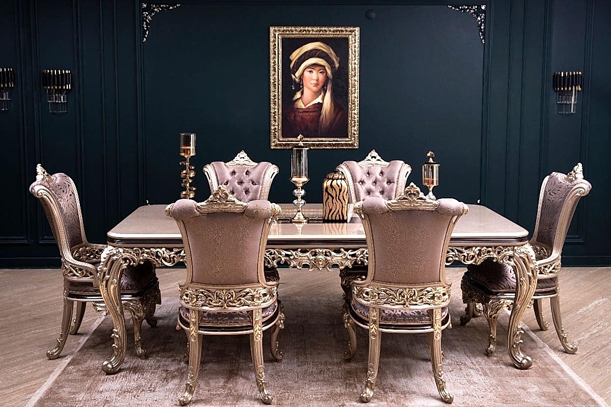 Sandy Klasik Yemek Odası Takımı - Second Image