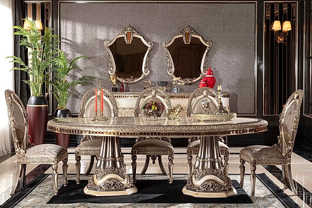 Elita Klasik Yemek Odası Takımı - Second Image