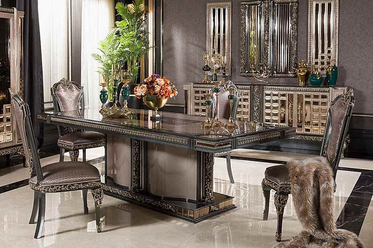 Vouge Klasik Yemek Odası Takımı - Second Image